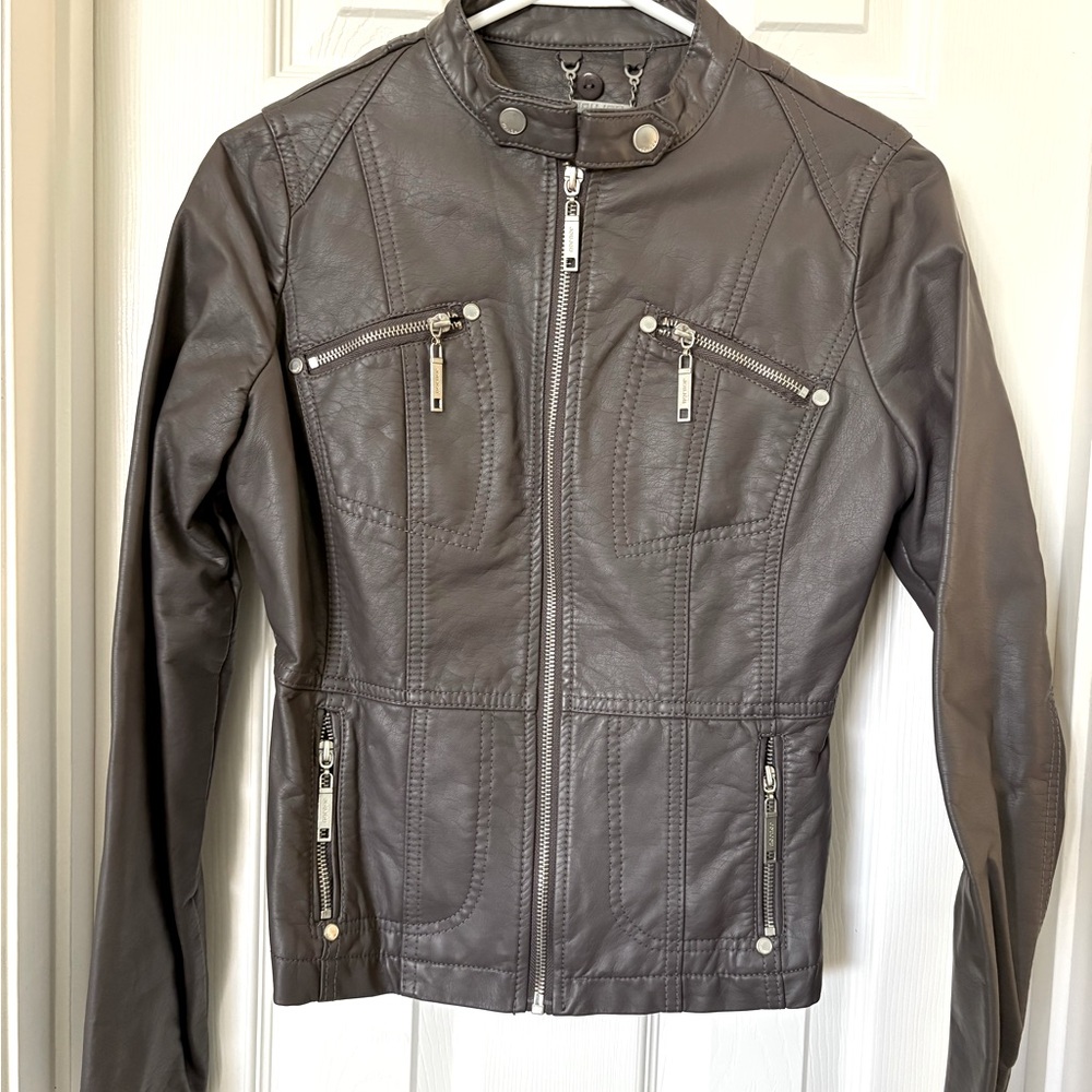 JouJou Faux Leather Jacket